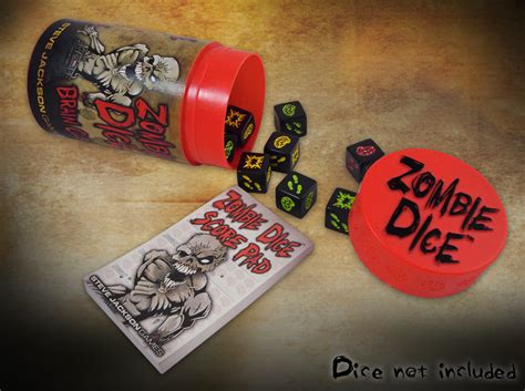 Zombie Dice: Roll Your Way Through a Horde of Brains!